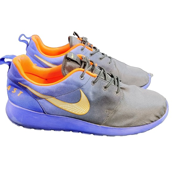 Nike Other - Nike Pennfast Roshe Men Size 10 Running Athletic Shoe Sneaker Blue Orange